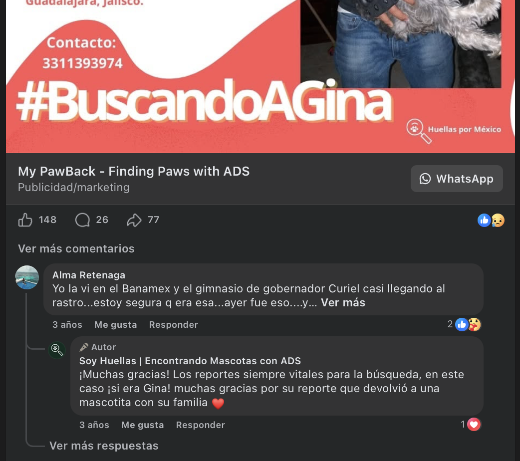 Recibe pistas. Tráela a casa.